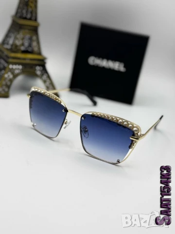 очила с черен обикновен калъф и ув защита chanel , снимка 10 - Слънчеви и диоптрични очила - 51386547