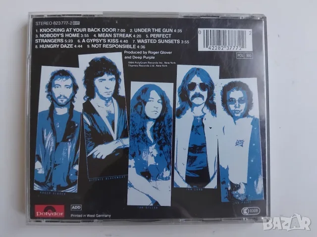 Deep Purple – Perfect Strangers - оригинален диск музика, снимка 3 - CD дискове - 56341284