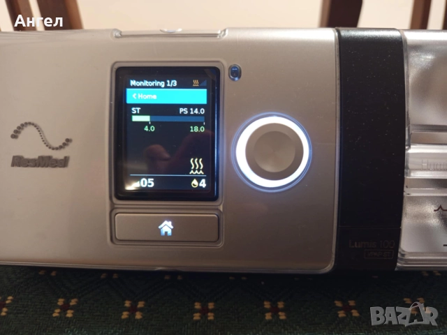 Вентилатор ResMed Lumis 100 VPAP ST, снимка 2 - Медицинска апаратура - 46531026