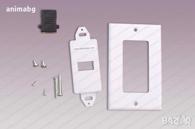 ANIMABG Розетка за стена HDMI, снимка 4 - Друга електроника - 35550942