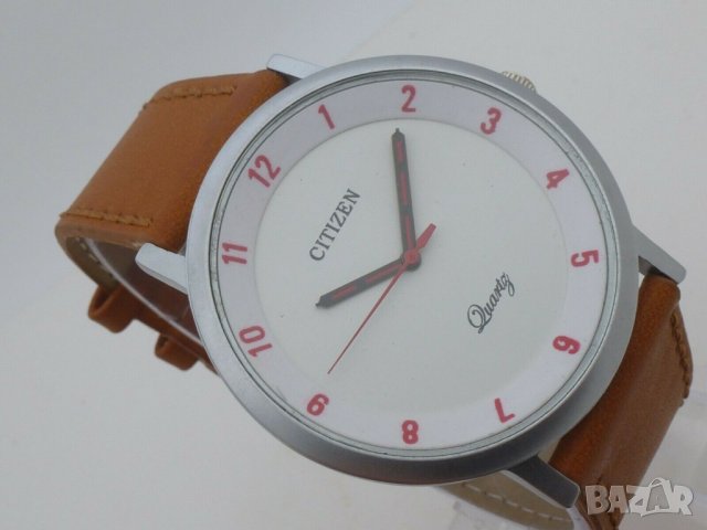 МЪЖКИ CITIZEN Quartz, ретро ръчен часовник, снимка 4 - Мъжки - 31099115