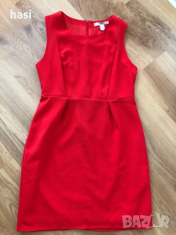 Елегантна червена рокля, снимка 2 - Рокли - 37540336