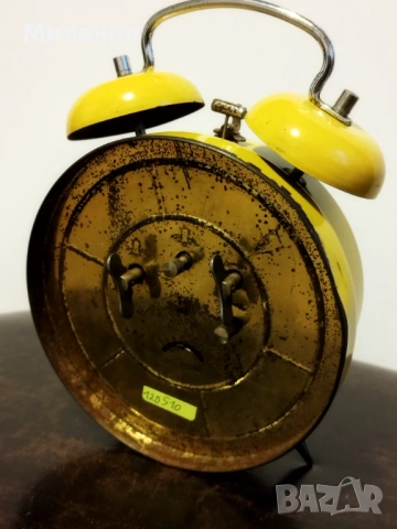 Стар анимиран будилник, настолен часовник, снимка 6 - Антикварни и старинни предмети - 53943060