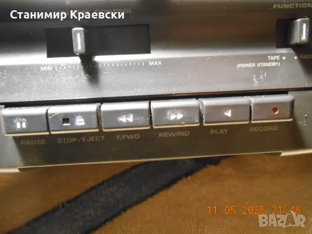 Saba Rcr 567 Stereo Radio Cassette Recorder vintage 86, снимка 7 - Радиокасетофони, транзистори - 50277700