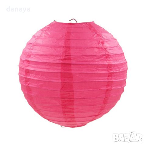 2952 Декоративна топка тип хартиен фенер за украса, 29см, снимка 8 - Декорация за дома - 38030383