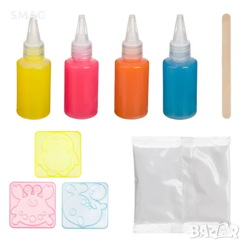 Комплект вълшебни кофи за вода - 9 бр. S_1241649, снимка 2 - Образователни игри - 49255254