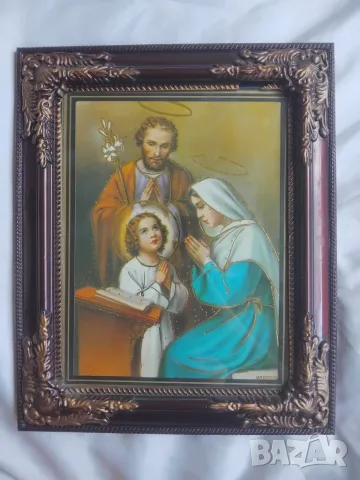 Икона с красива рамка, снимка 3 - Икони - 55781222