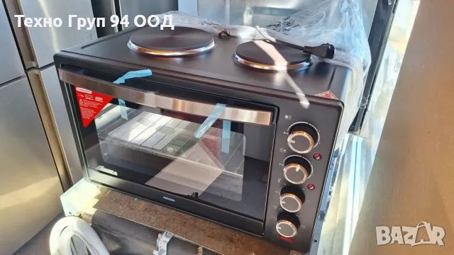 Мини фурна с два котлона тип Раховец 46 литра, снимка 2 - Печки, фурни - 49566209