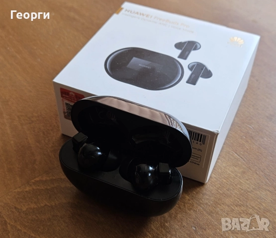 Huawei FreeBuds Pro (черен) – премиум TWS слушалки с шумопотискане, снимка 8 - Bluetooth слушалки - 51640556