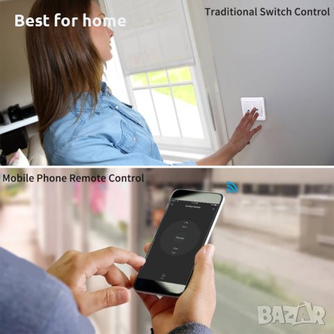 LoraTap Tuya Smart WiFi превключвател за щори Релеен модул, снимка 15 - Други - 42753404