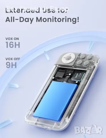 Нов GHB Бебефон с Камера 5" HD, VOX, Панорама, Нощно Виждане за стая, снимка 6 - Други - 50294688