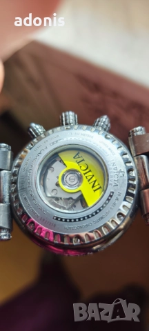 Invicta automatic mechanical chronograph 7750. Инвикта автоматик хронограф., снимка 4 - Други - 52647856