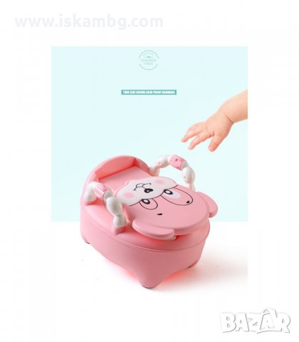 ДЕТСКО ГЪРНЕ С ДРЪЖКИ - КУЧЕНЦЕ ИЛИ КРАВИЧКА - код 2819, снимка 10 - За банята - 33916903