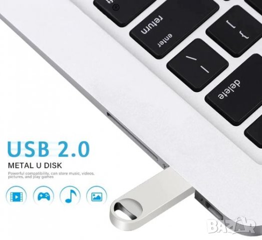 64GB Flash USB Drive Удароустойчива Водоустойчива Метална Флашка Ключодържател 58~60GB Флаш Драйв, снимка 4 - USB Flash памети - 37256855