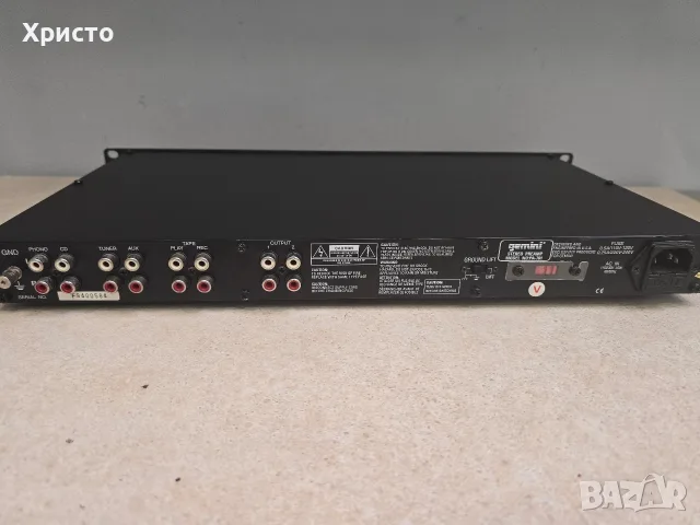 🌈🔊 Gemini pa701 предусилвател 🔊🌈, снимка 5 - Ресийвъри, усилватели, смесителни пултове - 55767730