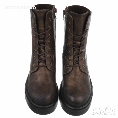 Дамски боти с връзки, 2цвята , снимка 6 - Дамски боти - 52267707