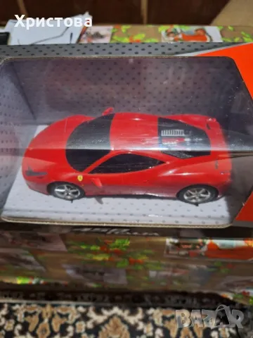 Кола с дистанционно Ferrari 458 Italia Rastar 1:18
