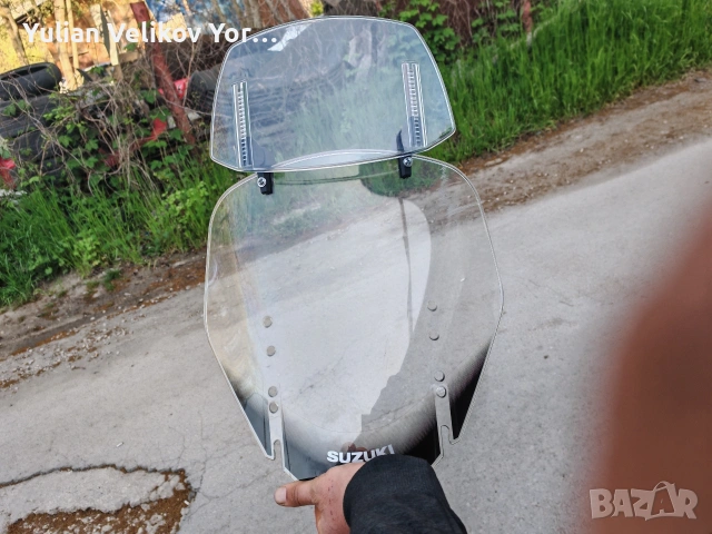 слюда за suzuki v-strom dl 650, 1000, надстройката е чисто нова 