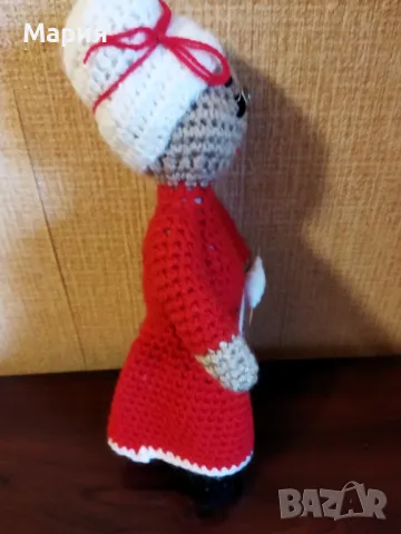 Плетена баба Марта , снимка 9 - Декорация за дома - 48308663