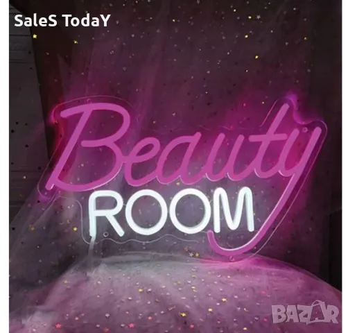 Светеща табела за салон за красота, USB, LED