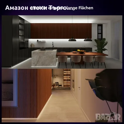 Philips Hue Solo Lightstrip 3 м – смарт LED лента, снимка 5 - Лед осветление - 56540284