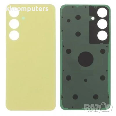 Капак батерия зa Samsung S24 FE 5G (S721F) Жълт Баркод : 116625, снимка 2 - Резервни части за телефони - 51406077