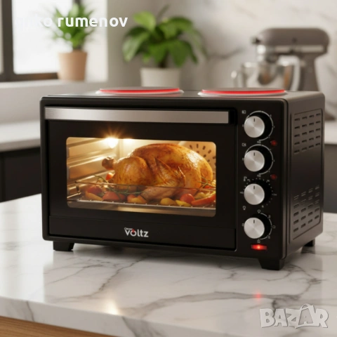 Готварска печка Voltz , снимка 2 - Печки, фурни - 53064019