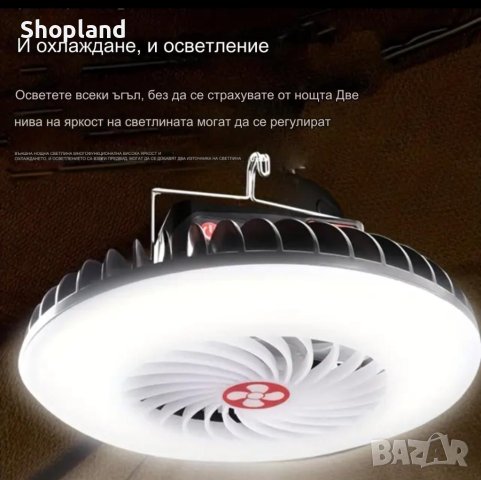 Многофункционален USB акумулаторен LED фенер за къмпинг, снимка 7 - Къмпинг осветление - 44145196