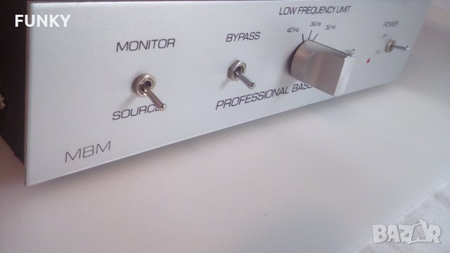 MBM Professional Bass Booster, снимка 2 - Ресийвъри, усилватели, смесителни пултове - 34386909