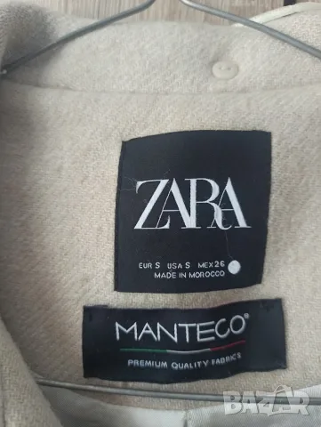 Топло елегантно палто Zara, снимка 2 - Палта, манта - 56548683