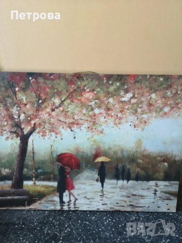 Маслена картина върху платно 