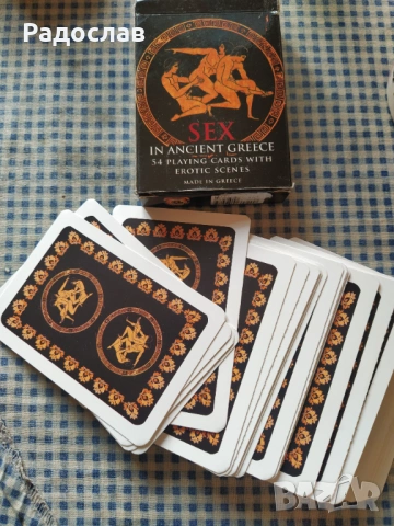 еротични карти за игра Greek Lovers , снимка 3 - Карти за игра - 54051896