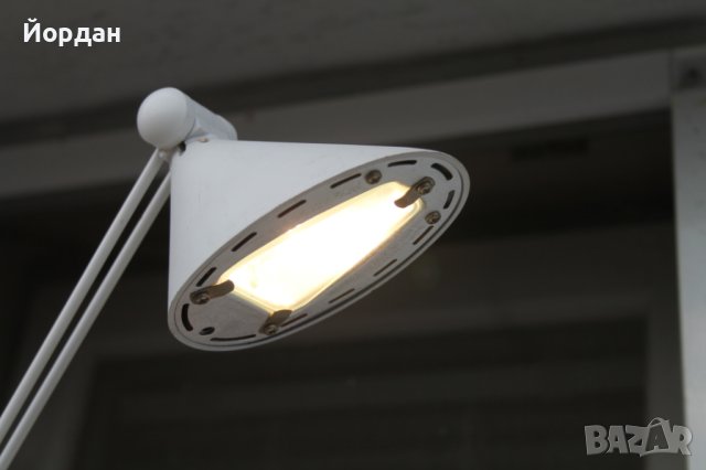 Немска настолна метална лампа , снимка 8 - Настолни лампи - 44403650