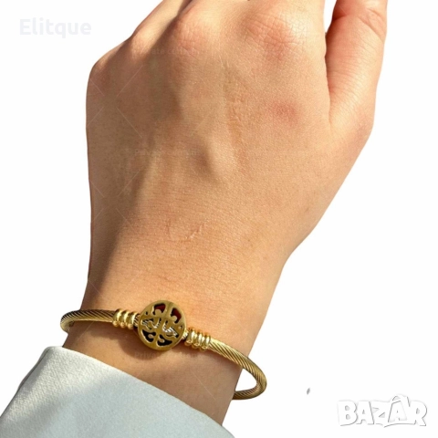 Дамска гривна с висулка Дървото на живота, снимка 2 - Гривни - 52871103