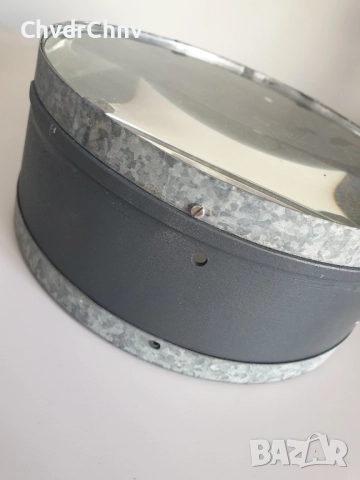 20см-4кг/голяма лупа-леща от оптичен уред/телескоп-прожектор-проектор, снимка 3 - Антикварни и старинни предмети - 51475186