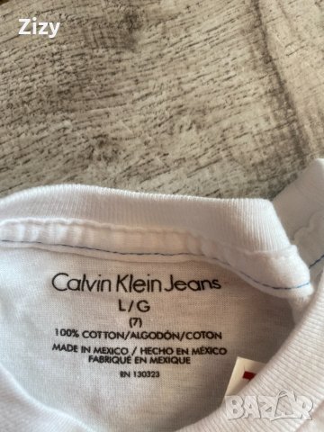 Calvin Klein оригинална от САЩ с етикети, снимка 3 - Детски тениски и потници - 33959588