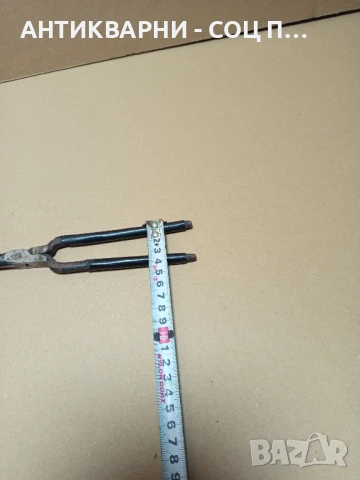 Соц Стари Немски Кожарски Клещи За Огъване Диамант., снимка 12 - Антикварни и старинни предмети - 50659638