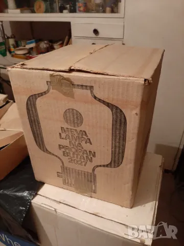 Лампа за пропан бутан MEVA, Чехия, с 10 резервни чорапчета