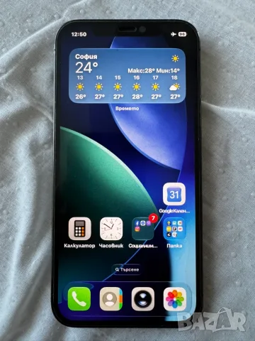 Iphone 12 pro graphite, 128 gb, 98 % батерия