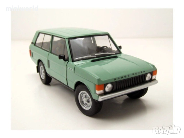 Land Rover Range Rover 1970 - мащаб 1:24 на Welly моделът е нов в кутия, снимка 3 - Колекции - 53680324