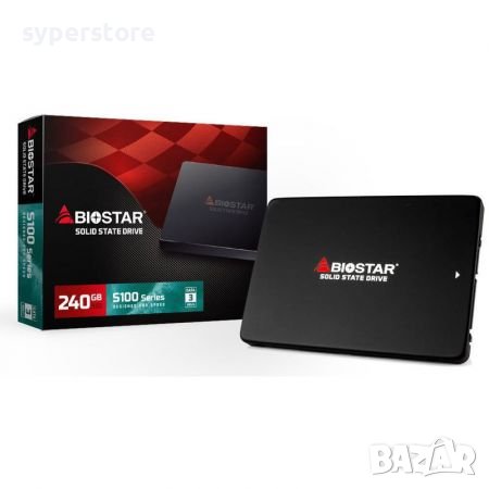 SSD хард диск Biostar S100 120GB 2.5” Ultraslim 7.0mm SATA3 6Gb/s interface, снимка 2 - Други - 38005134