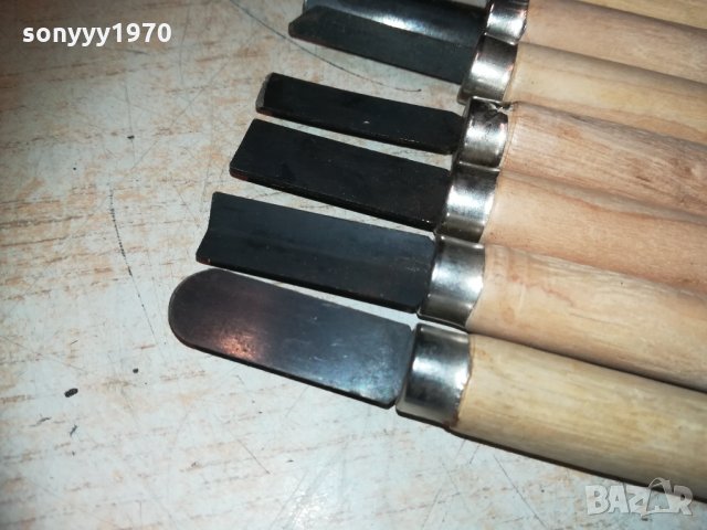 8бр длета за финна  дърворезба, снимка 7 - Други инструменти - 30338580