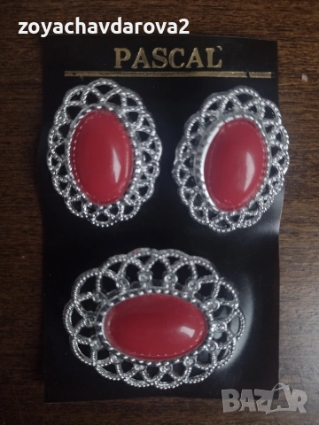 КОМПЛЕКТ БРОШКА С ОБИЦИ