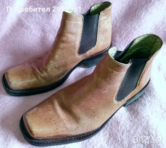 мъжки обувки тип челси. размер 42, снимка 1