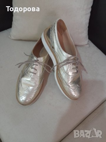 Уникални дамски обувки - естествена кожа № 38, снимка 7 - Дамски ежедневни обувки - 37768947