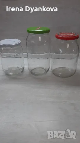 Стъклени буркани с винтова капачка