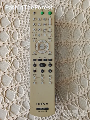 Sony дистанционно за аудио техника