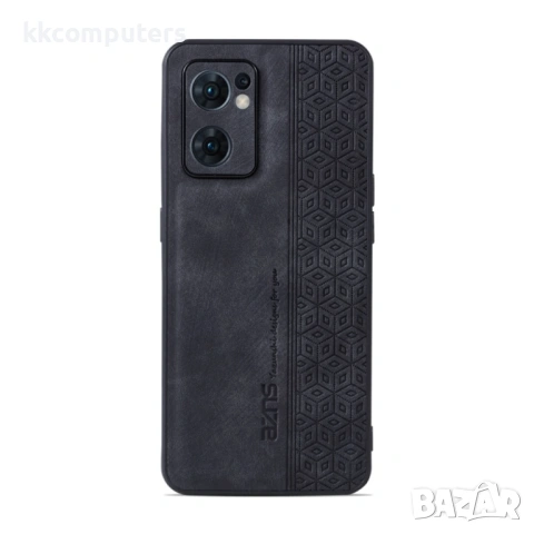 OPPO Reno7 SE 5G AZNS Удароустойчив Кожен Калъф и Протектор, снимка 4 - Калъфи, кейсове - 53074428