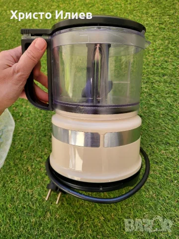 Мини Чопър KitchenAid 5KFC3516EAC Almond Cream, снимка 5 - Чопъри и пасатори - 56372219