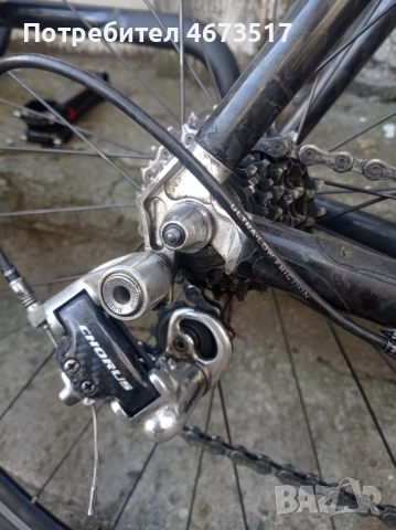Шосеен карбонов велосипед Scott cr1 team carbon campagnollo record 10s , снимка 2 - Велосипеди - 52718285